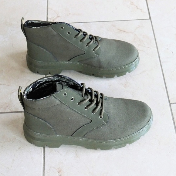 Dr. Martens Olive Green Bonny II Mid Boots, Sz 11 - Picture 3 of 10